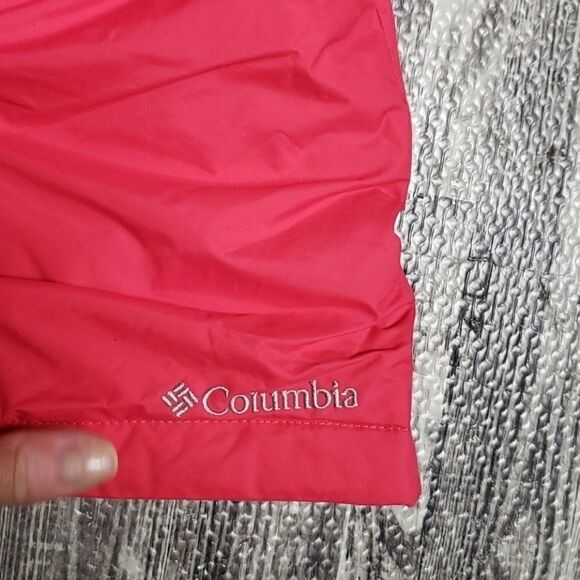 COLUMBIA GIRLS BRIGHT PINK SKI/SNOWBOARD PANTS, SIZE XL - Picture 7 of 14